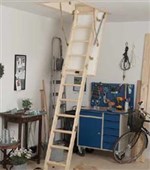 DOLLE Půdní skládací schody KOMPAKT 36mm rozměr 120/60cm DOLLE Půdní skládací schody KOMPAKT 36mm rozměr 120/60cm